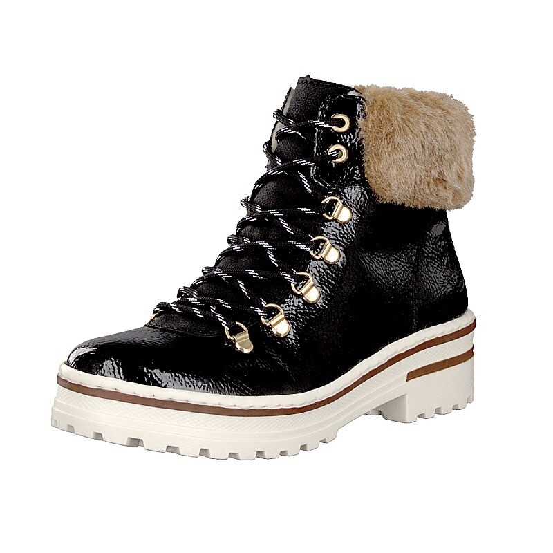 Botas Rieker Z8142-01 Para Mulher - Pretas